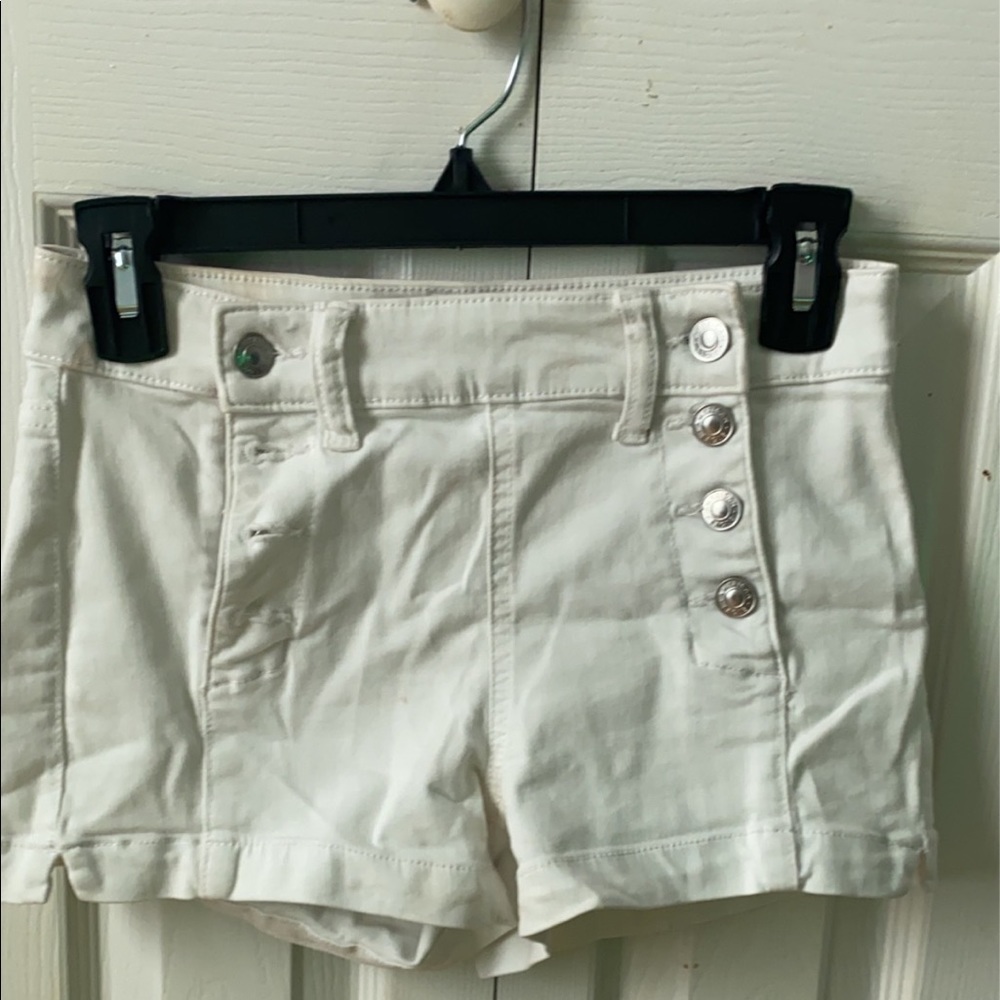 white shorts